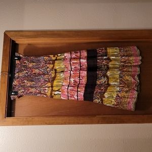 Women's XL strapless cotton dress